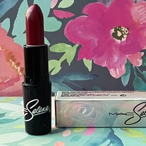 MAC Cosmetics First, Original Selena Lipstick - Queen of Cumbia. Rich Red